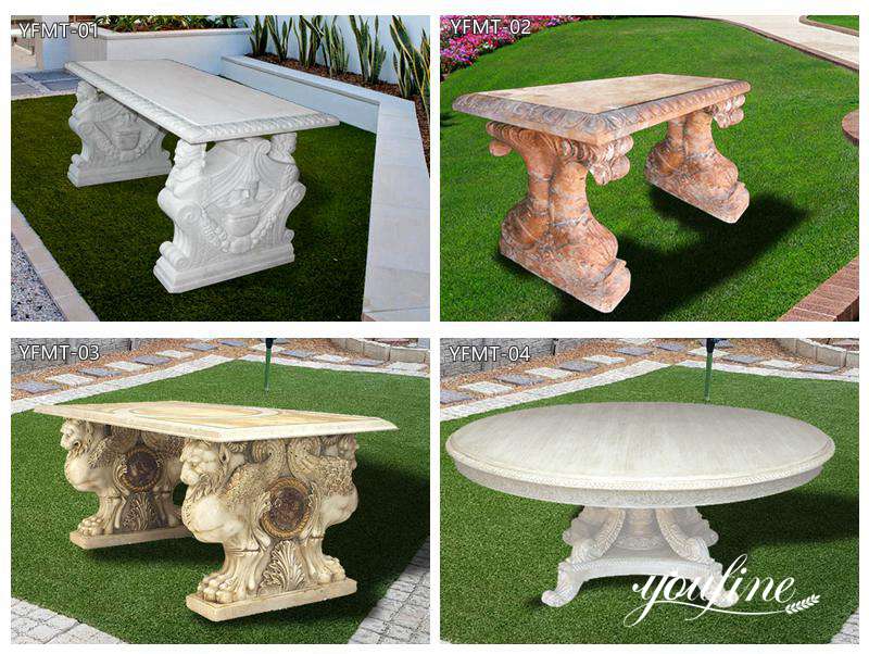 Marble table-YouFine Sculpture (1)