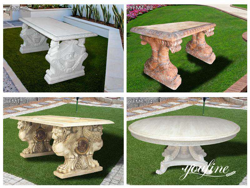 Marble table-YouFine Sculpture (1)