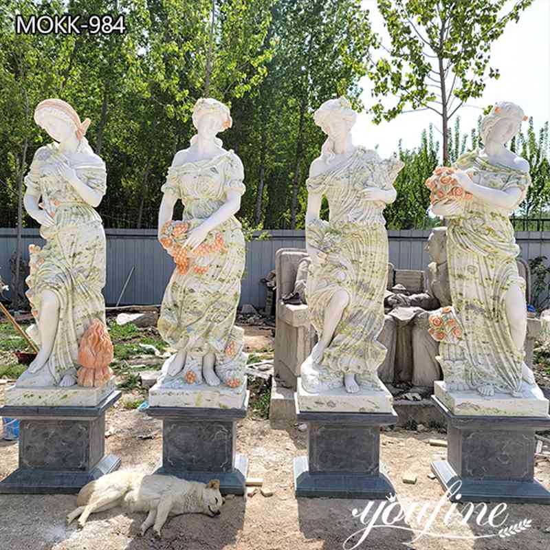 How Much Do Marble Four Season Statues for the Garden Cost?