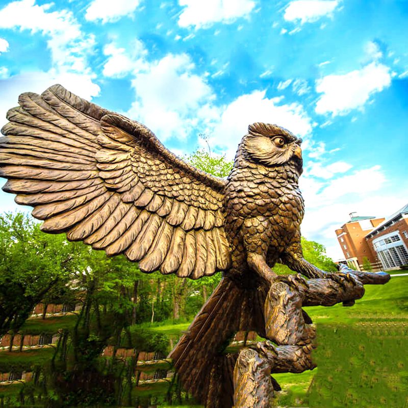 bronze-owl-sculpture