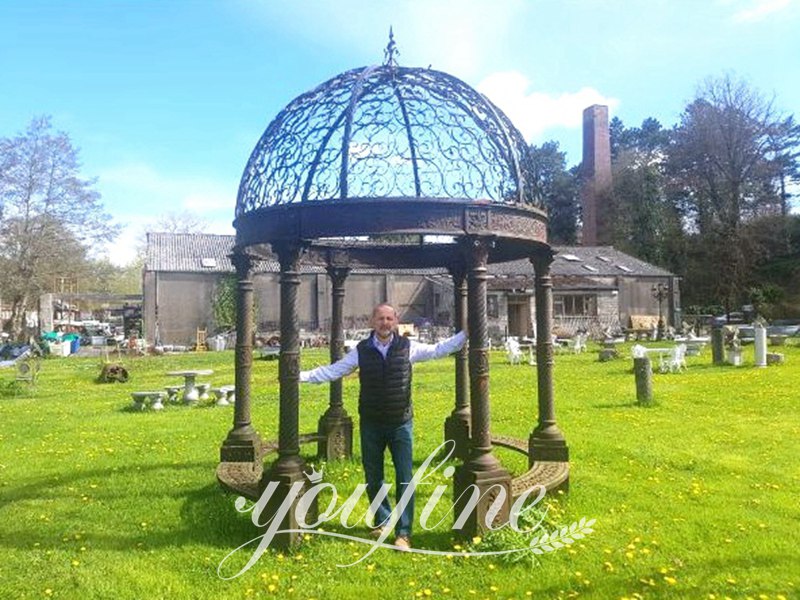 cast iron gazebo-YouFine Sculpture