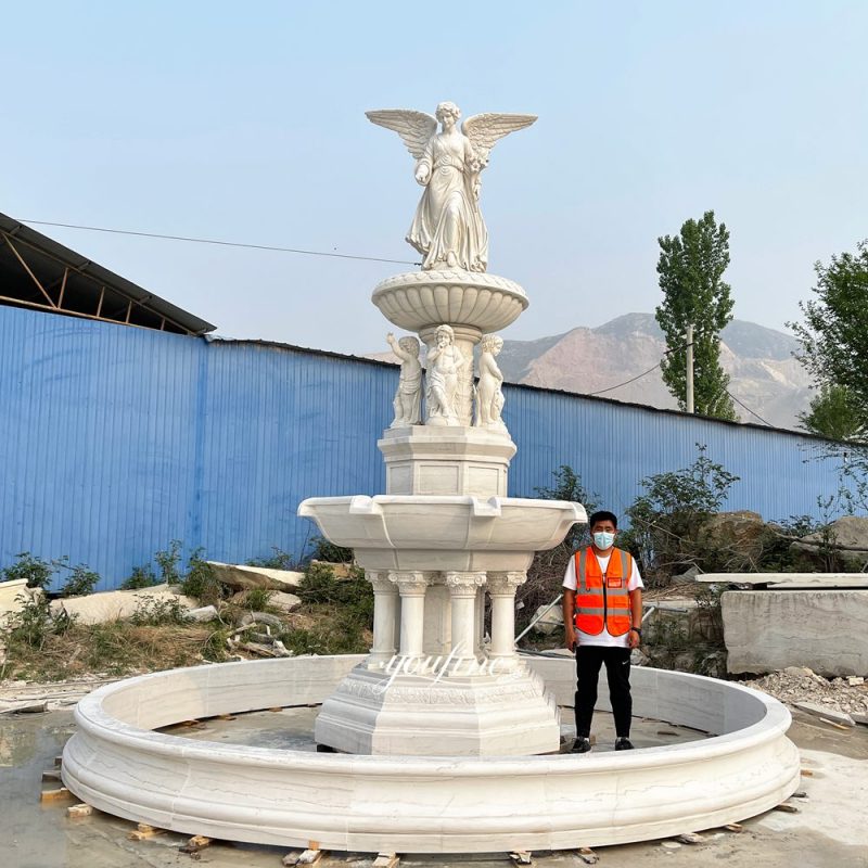 famous Bethesda Fountain replica