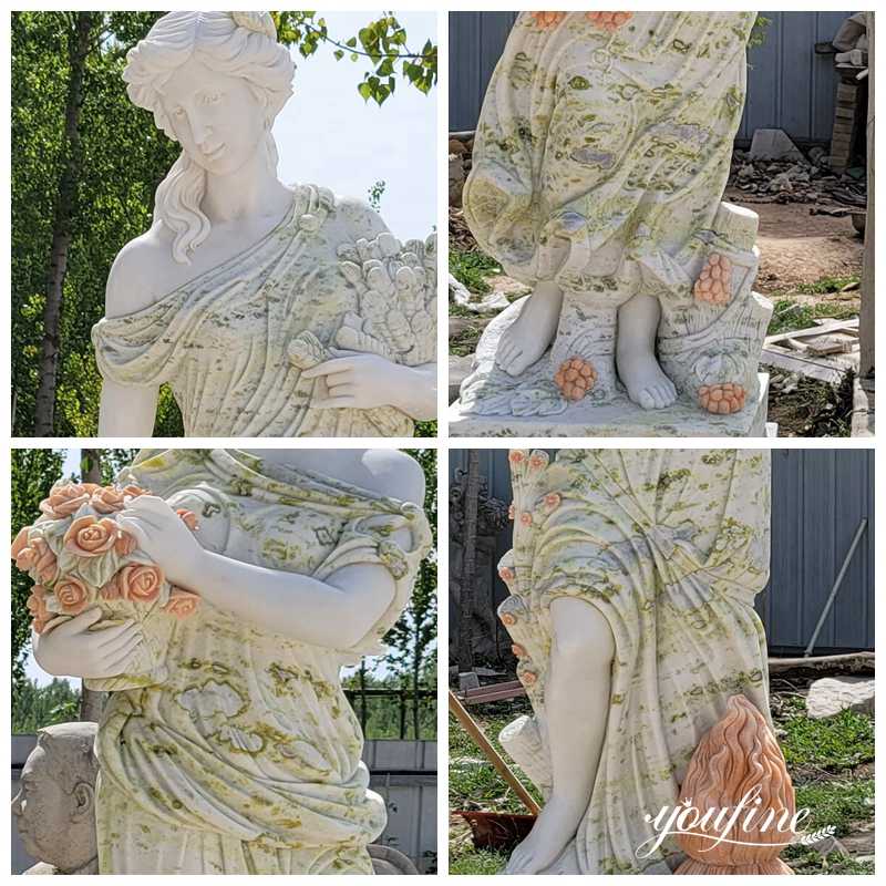 four seasons marble statues - YouFine Sculpture