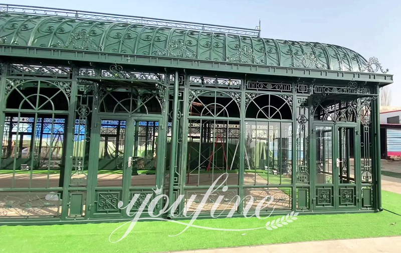 iron green house-YouFine Sculpture