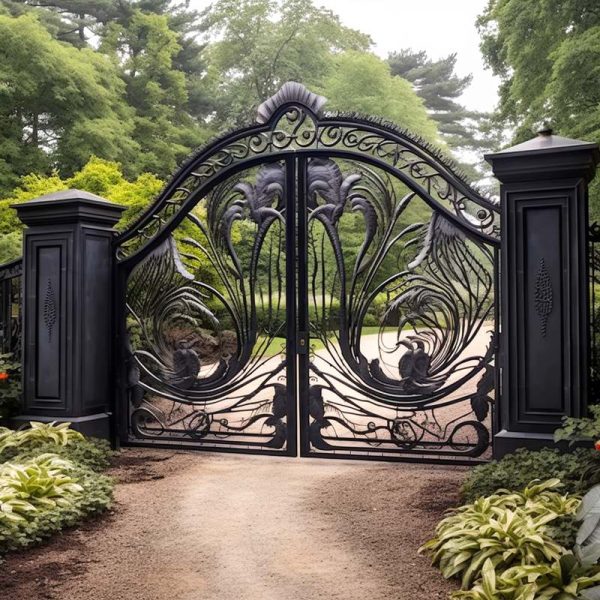 large Iron Gates