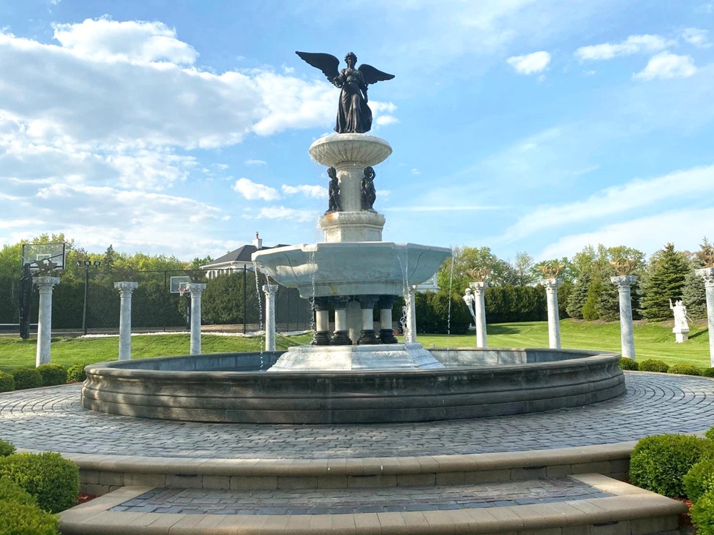large replica of the famous Bethesda Fountain