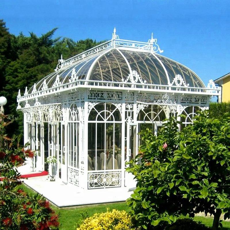 large wedding gazebo wrought iron
