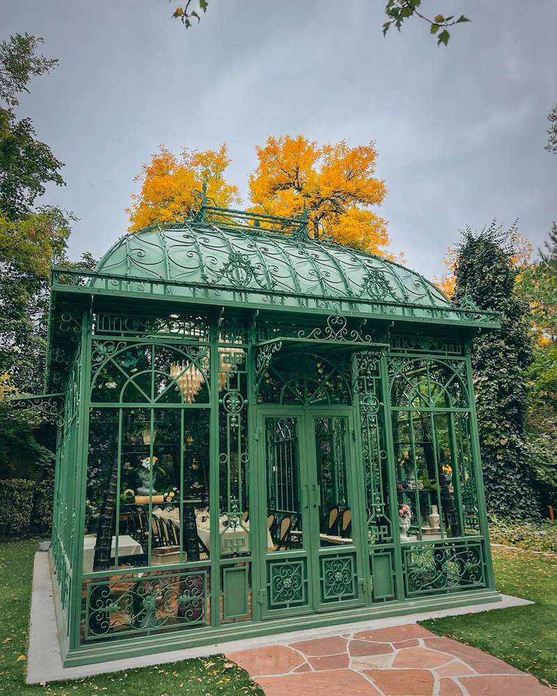 metal greenhouse