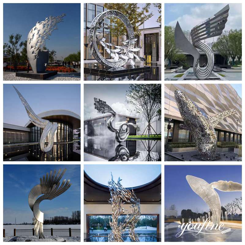 metal water feature sculpture - YouFine Sculpture
