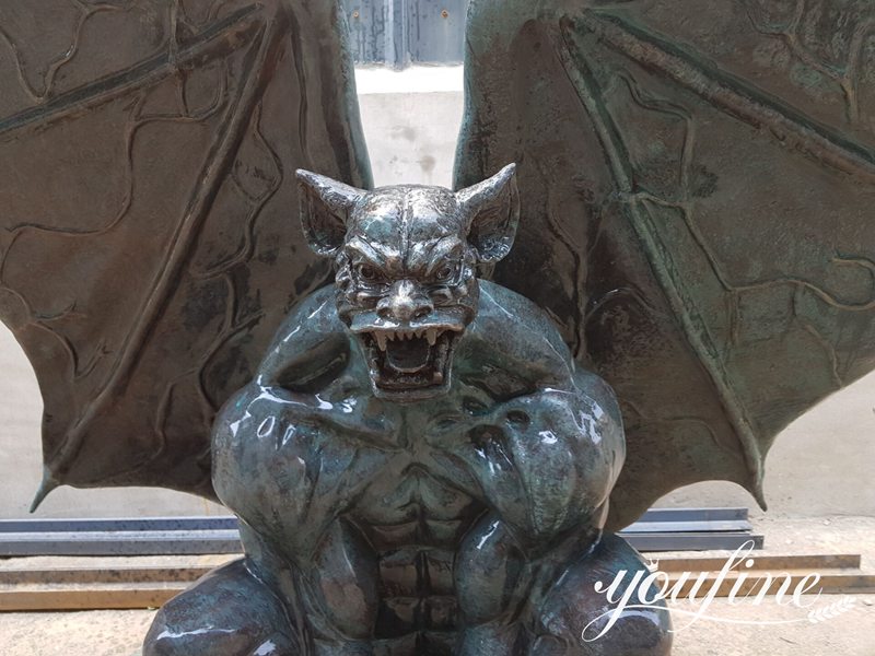 Introducing the Bronze Gargoyle Statue: