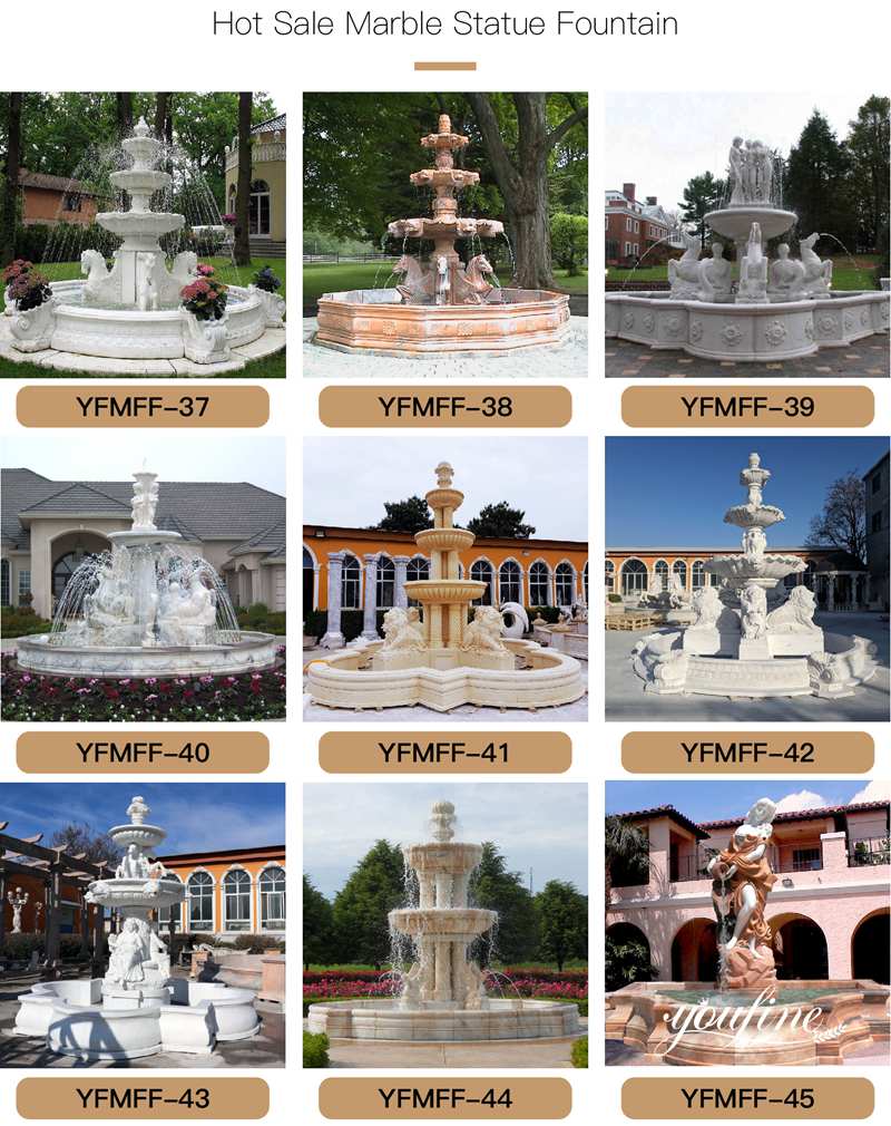 outdoor marble fountains-YouFine Sculpture (7)