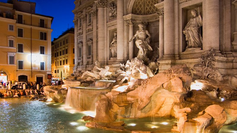 trevi fountain