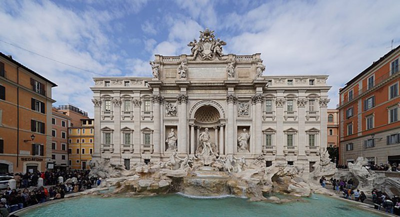 trevi fountain