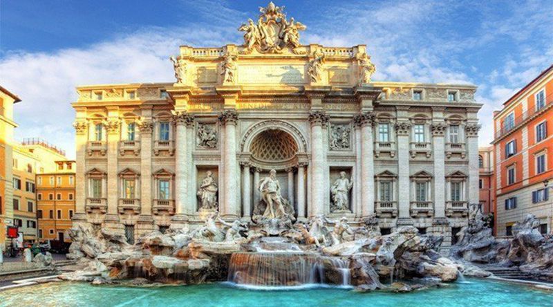 trevi fountain