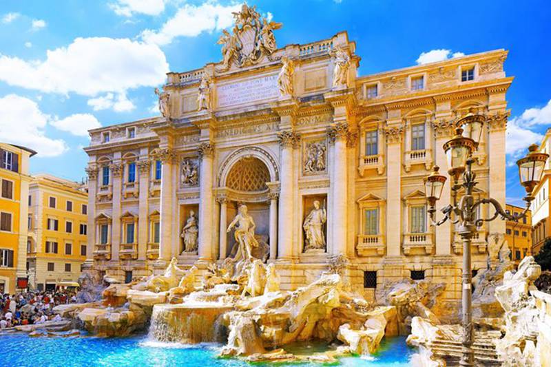 trevi fountain