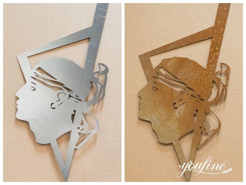 Corten steel - YouFine Sculpture (2)