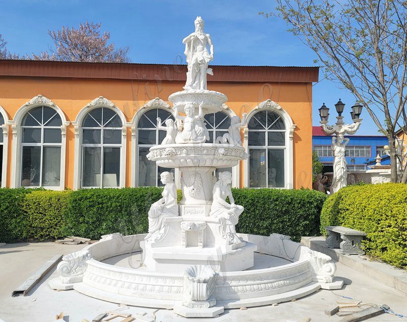 Handcrafted marble masterpiece