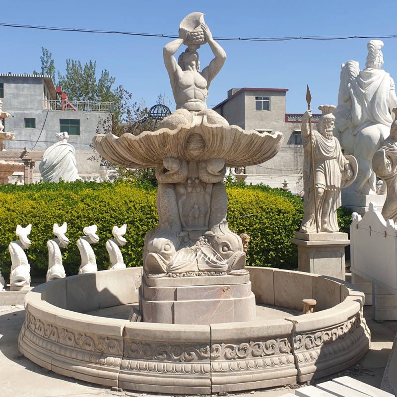 Piazza Barberini Bernini Triton Fountain Replica MOK1-045