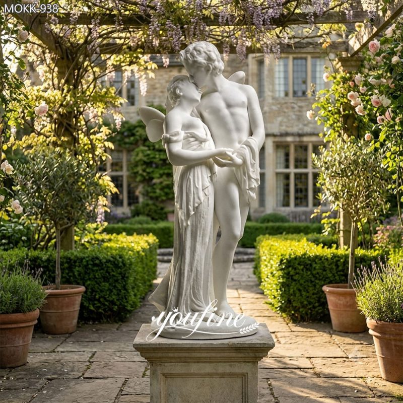 famous Cupid and Psyche Statue by Antonio Giovanni Lanzirotti