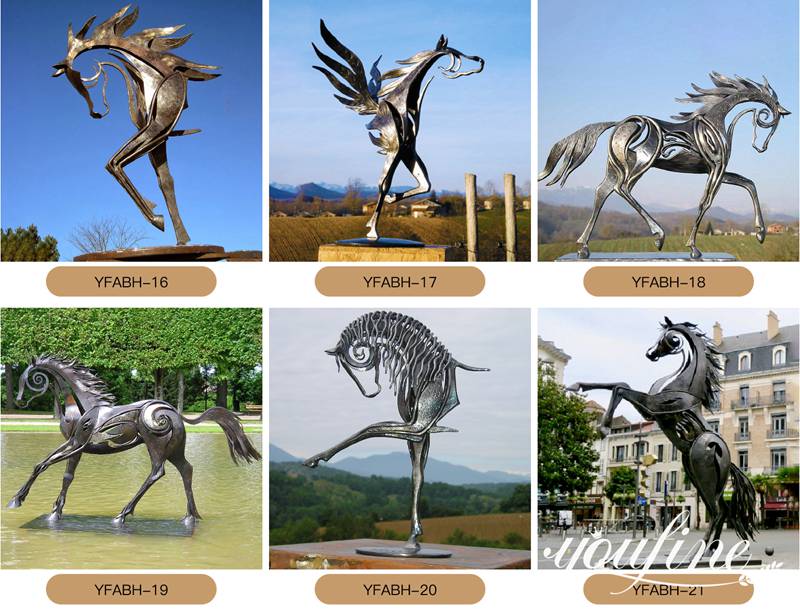More Designs of Bronze Horse Sculpture: