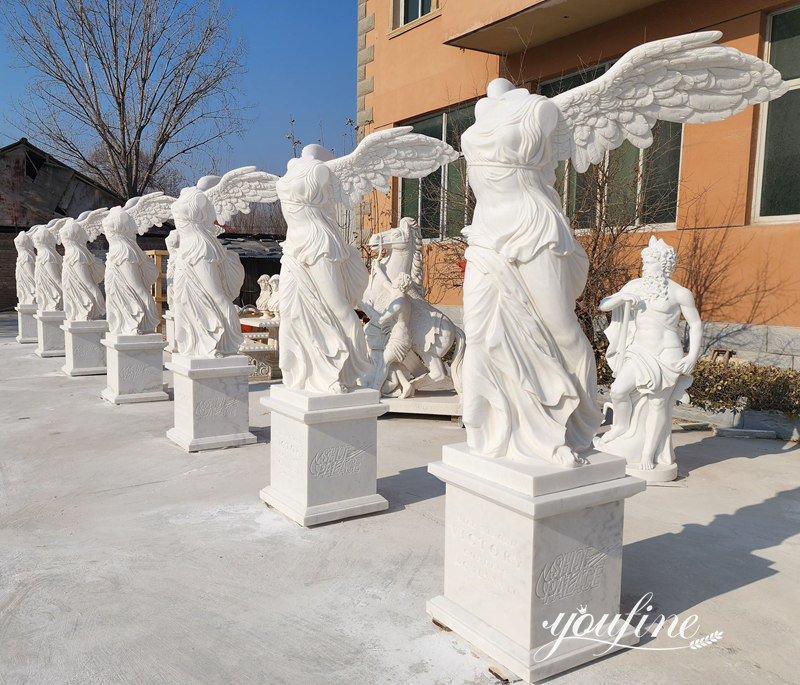 Scultura in marmo della Dea della Vittoria completata da YouFine Fabbrica (2)