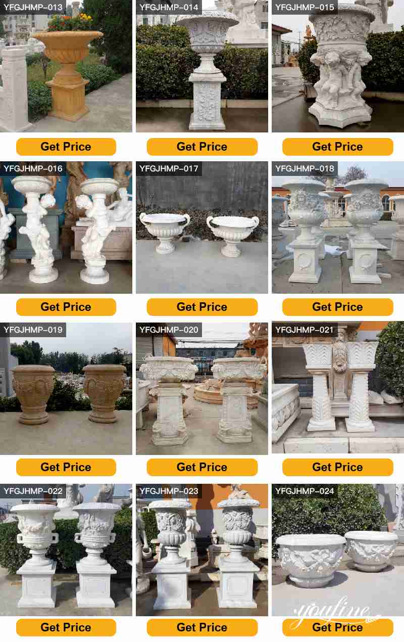 marble planter - YouFine Sculpture (