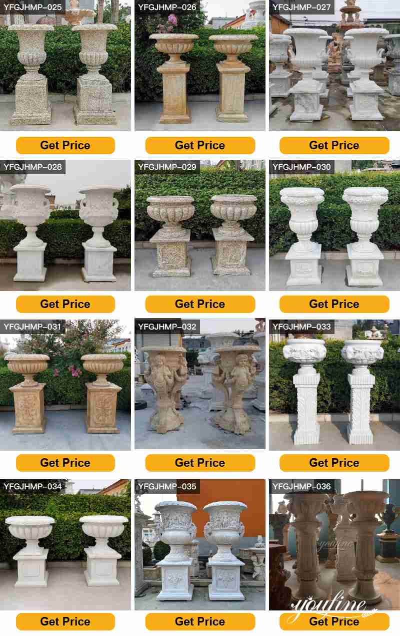 marble planter - YouFine Sculpture (