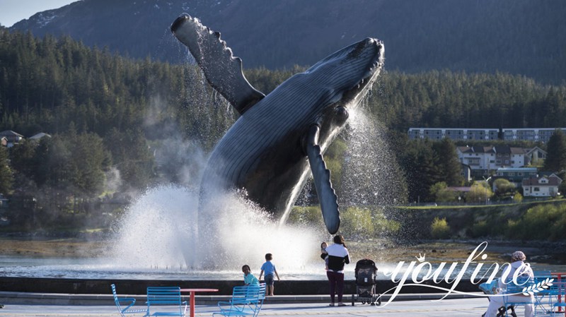 Alaska Whale Sculpture: