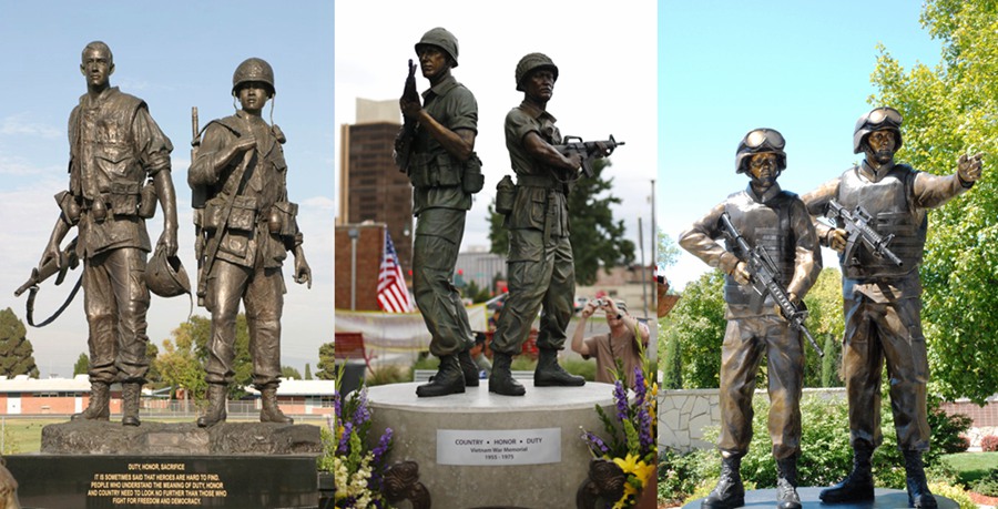 MORE CUSTOM MILITARY SCULPTURES