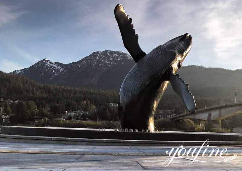Alaska Whale Sculpture: