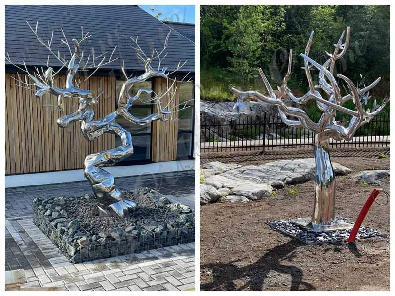 steel tree sculpture feedback - YouFine Sculpture