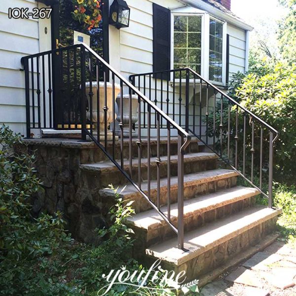 Iron Stair Railing Details: