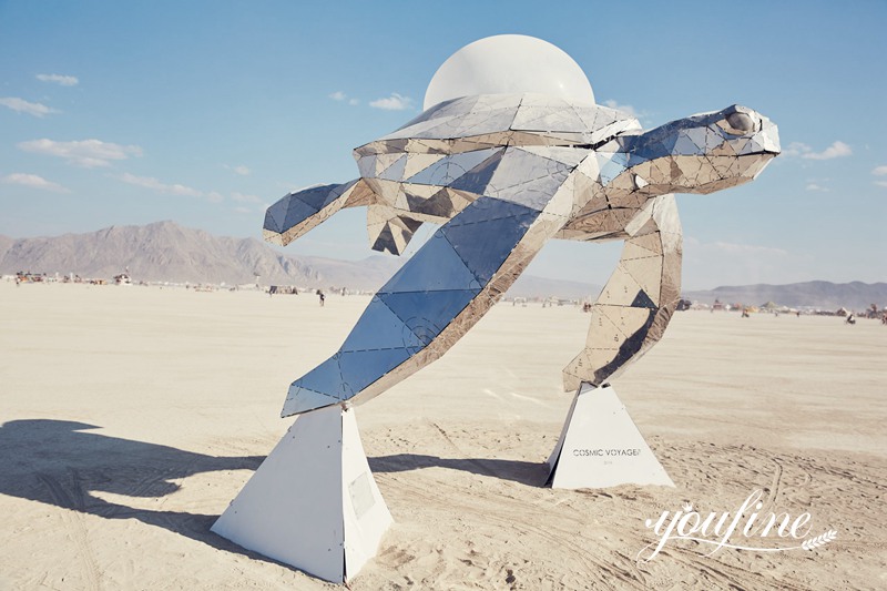 Cosmic Voyager Turtle - YouFine Sculpture (2)