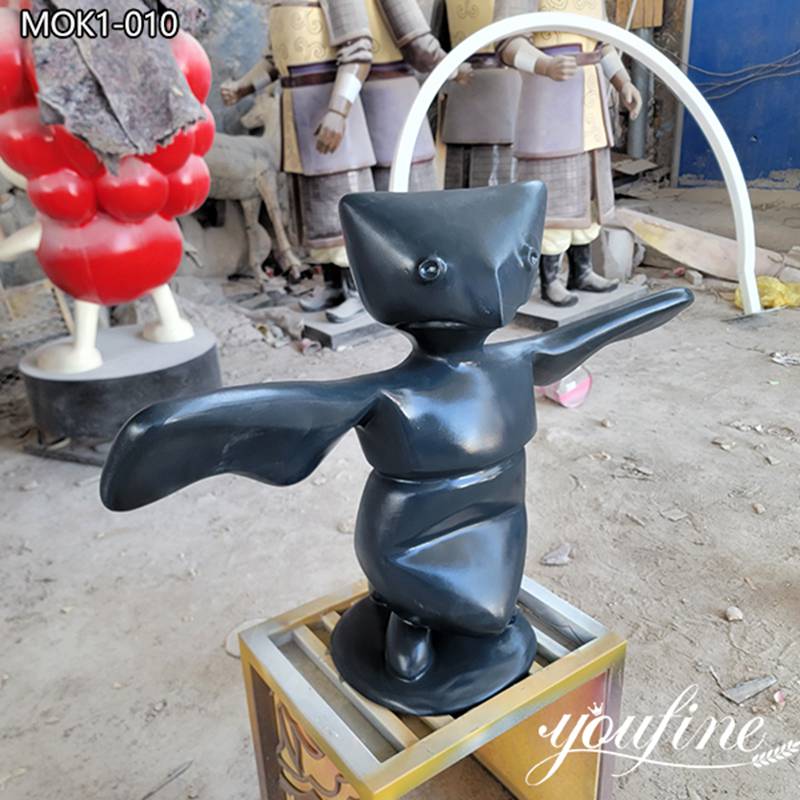 High Quality Modern Black Abstract Marble Statue for Sale MOK1-010