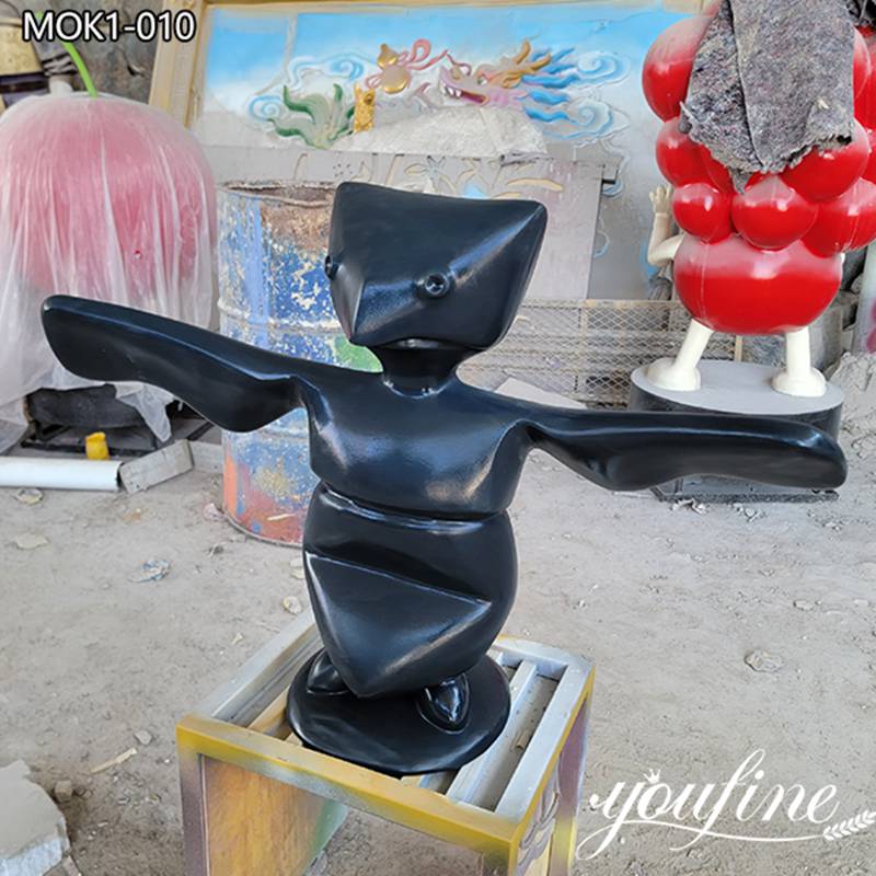 High Quality Modern Black Abstract Marble Statue for Sale MOK1-010