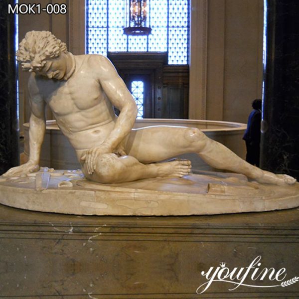The Dying Gaul Sculpture Classic Marble Art Supplier MOK1-008 (1)
