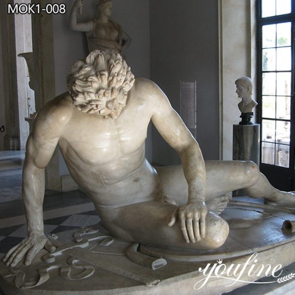 The Dying Gaul Sculpture Classic Marble Art Supplier MOK1-008