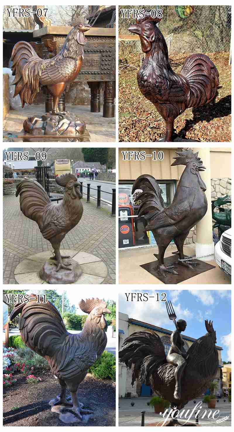 Rooster Statue - Decor Steals