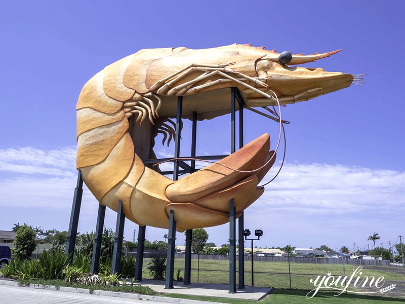 Why is the Big Prawn in Ballina?