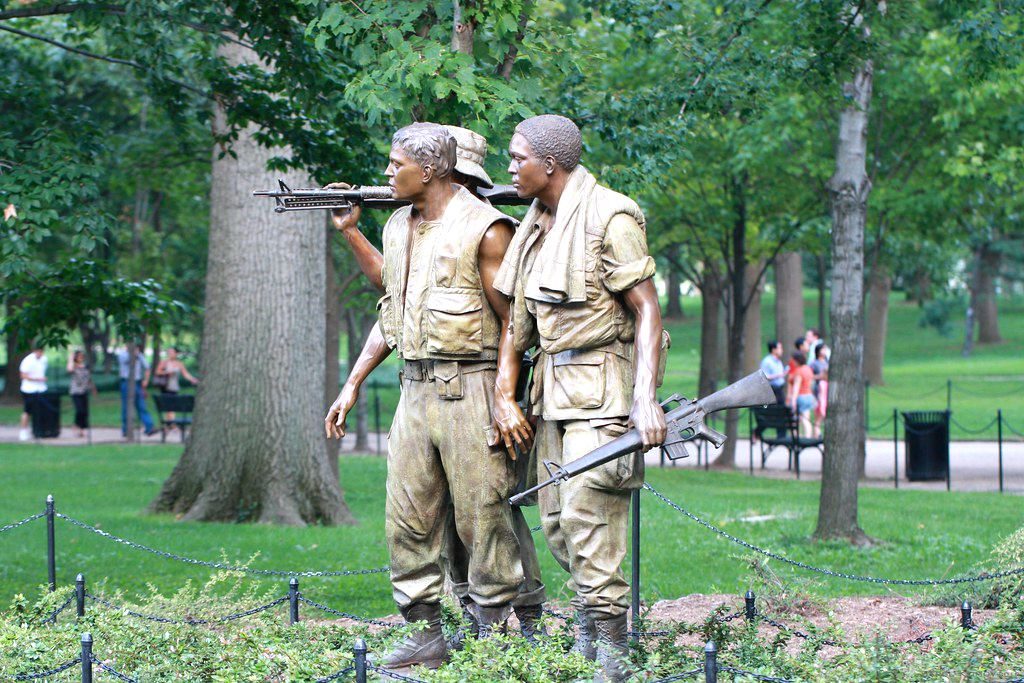 gruop military yard statues-YouFine Sculpture