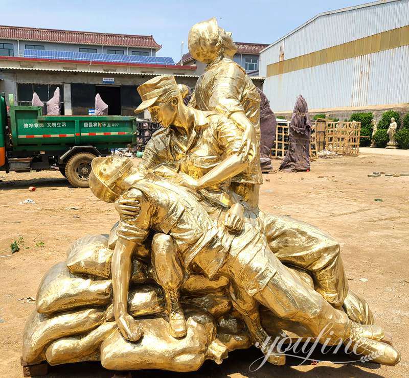 soldier garden sculptures-YouFine Sculpture