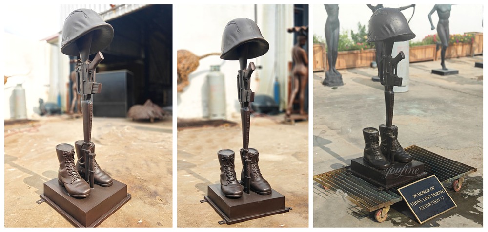 Battlefield Cross Memorials in our factory