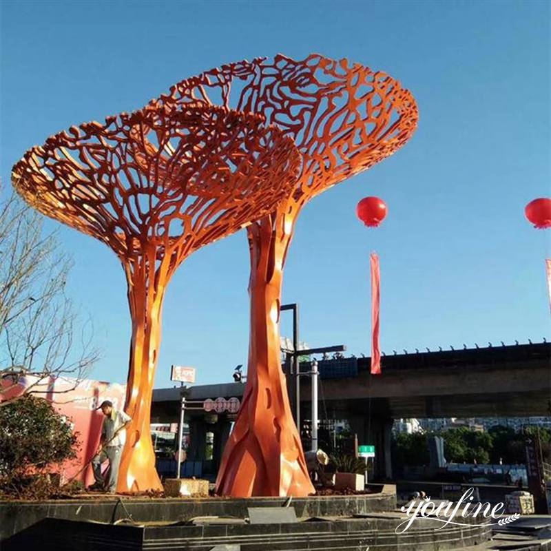 Garden Tree Sculpture- YouFine Sculpture (2)