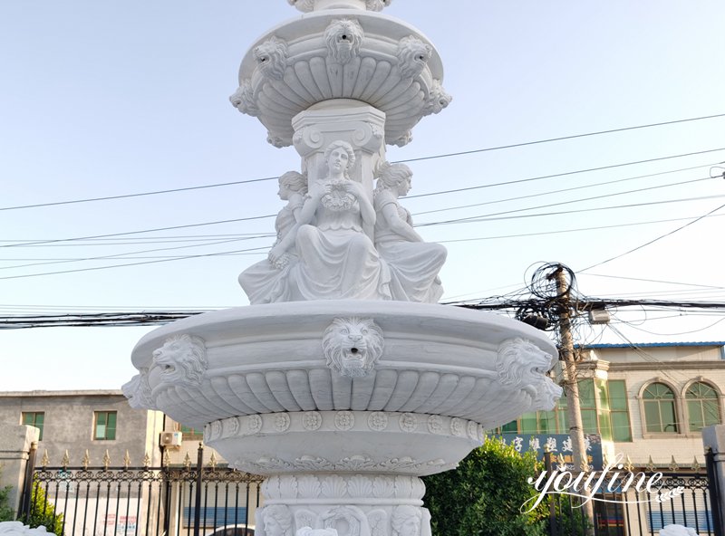 lion water fountain - YouFine Sculpture
