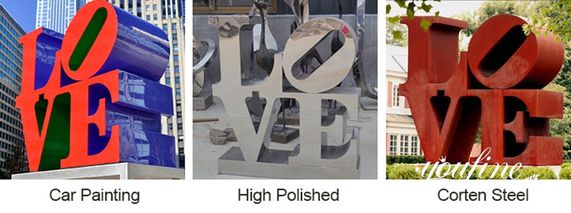 LOVE sculpture - YouFine Sculpture (2)