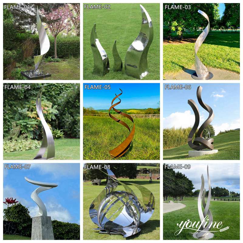 Modern Metal Sculpture For Sale - YouFine Sculpture (1)