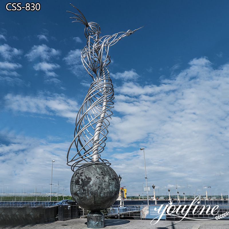 Nuala with the Hula Beacon of Hope Sculpture for Sale CSS-830