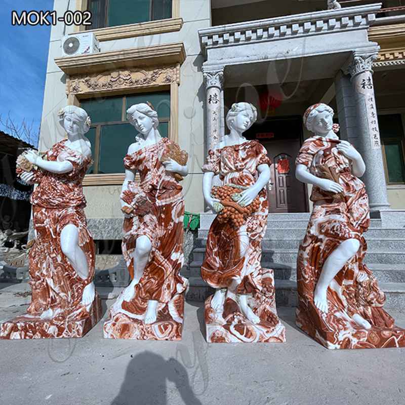 Vivid Marble Goddess Four Season Statues for Sale MOK1-002 (1)