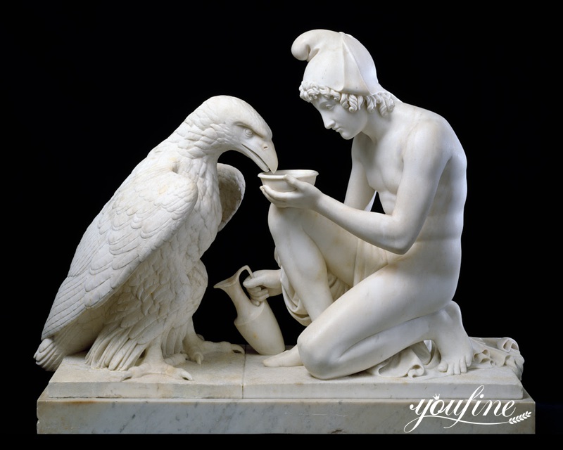 Zeus And Ganymede Statue - YouFine Sculpture (7)