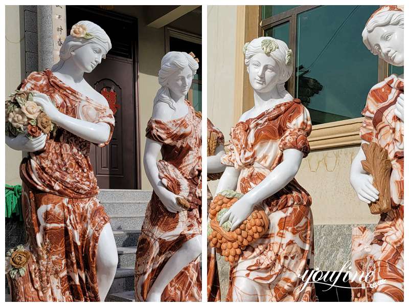 four season statues for sale - YouFine Sculpture